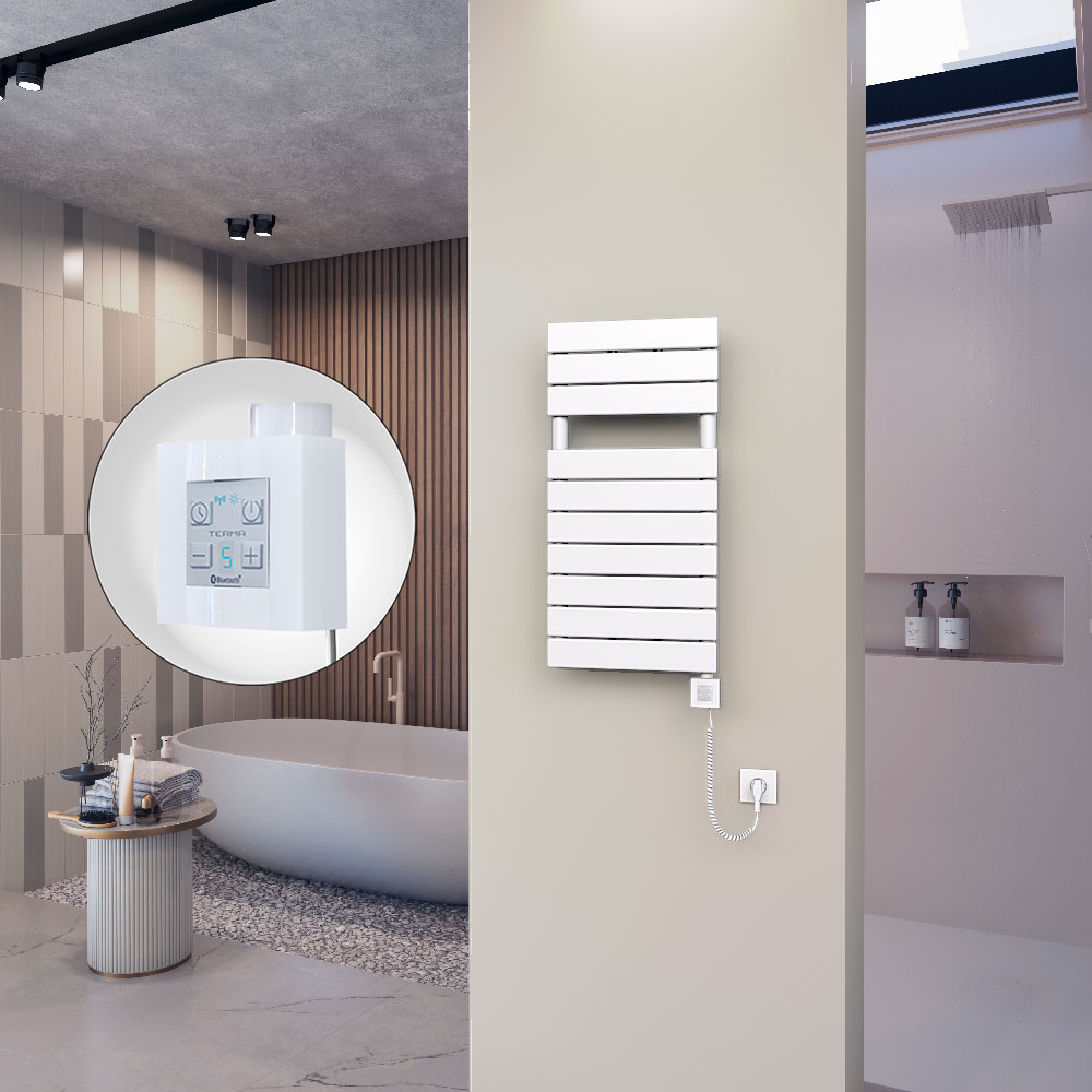 Ibiza Sèche-serviettes en Inox 600x1165 Poli Miroir - 13