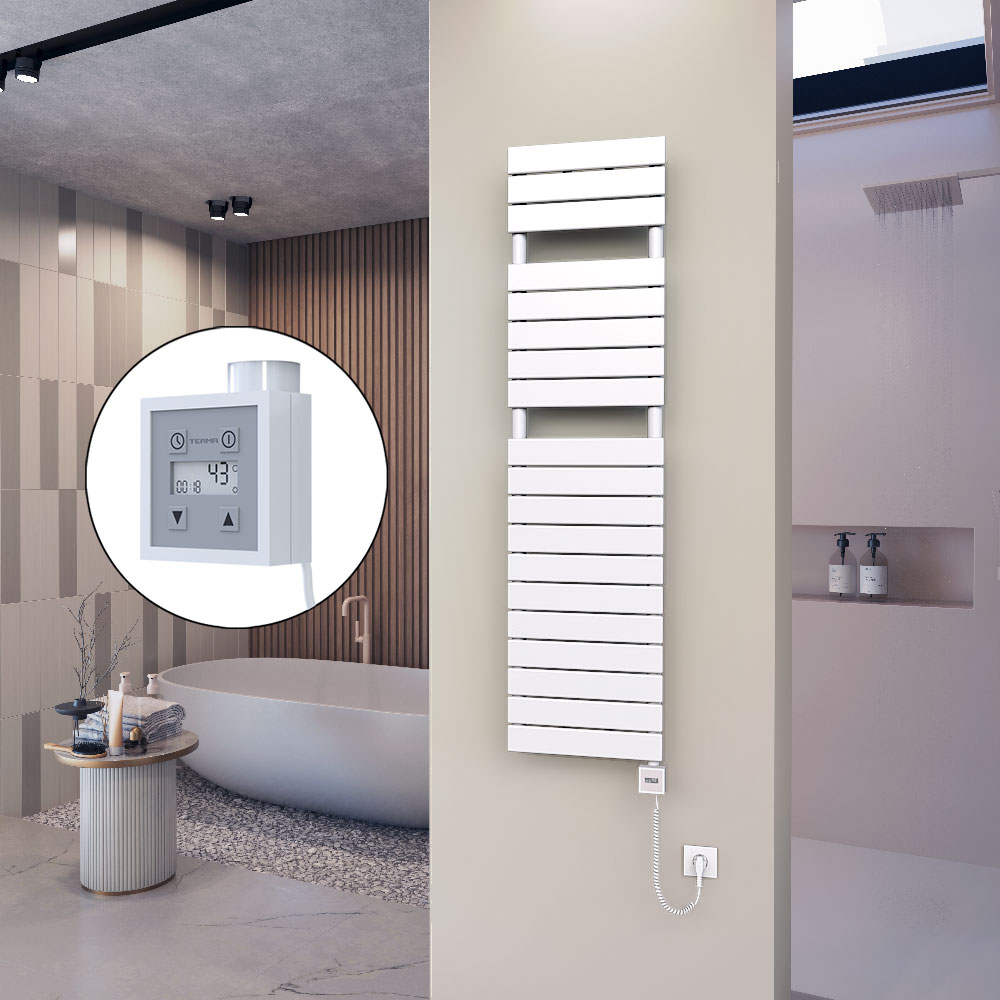 Ibiza Sèche-serviettes en Inox 600x1165 Poli Miroir - 28