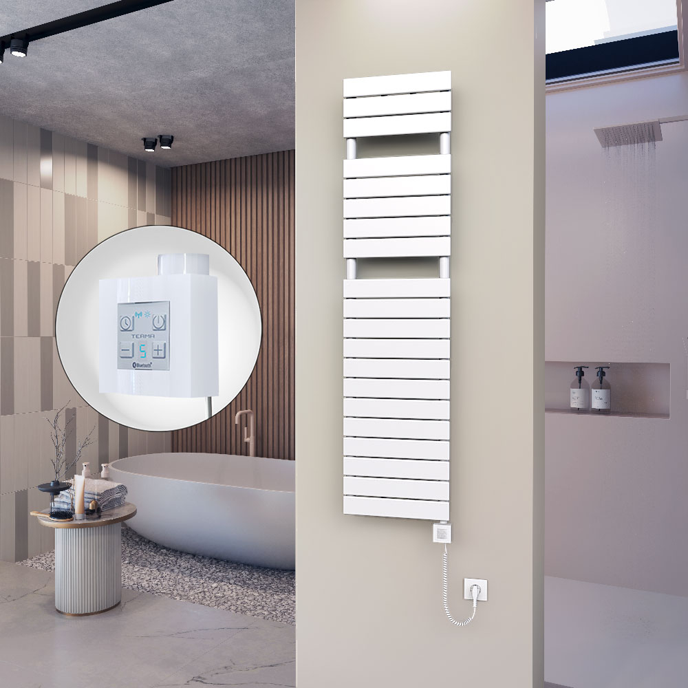 Ibiza Sèche-serviettes en Inox 600x1165 Poli Miroir - 40