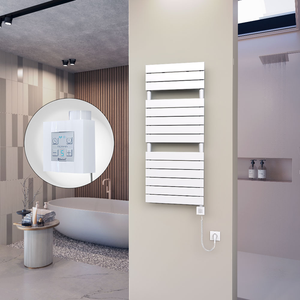Ibiza Sèche-serviettes en Inox 600x1165 Poli Miroir - 76