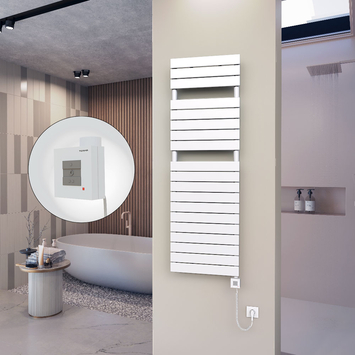 Ibiza Sèche-serviettes en Inox 600x1165 Poli Miroir - 84