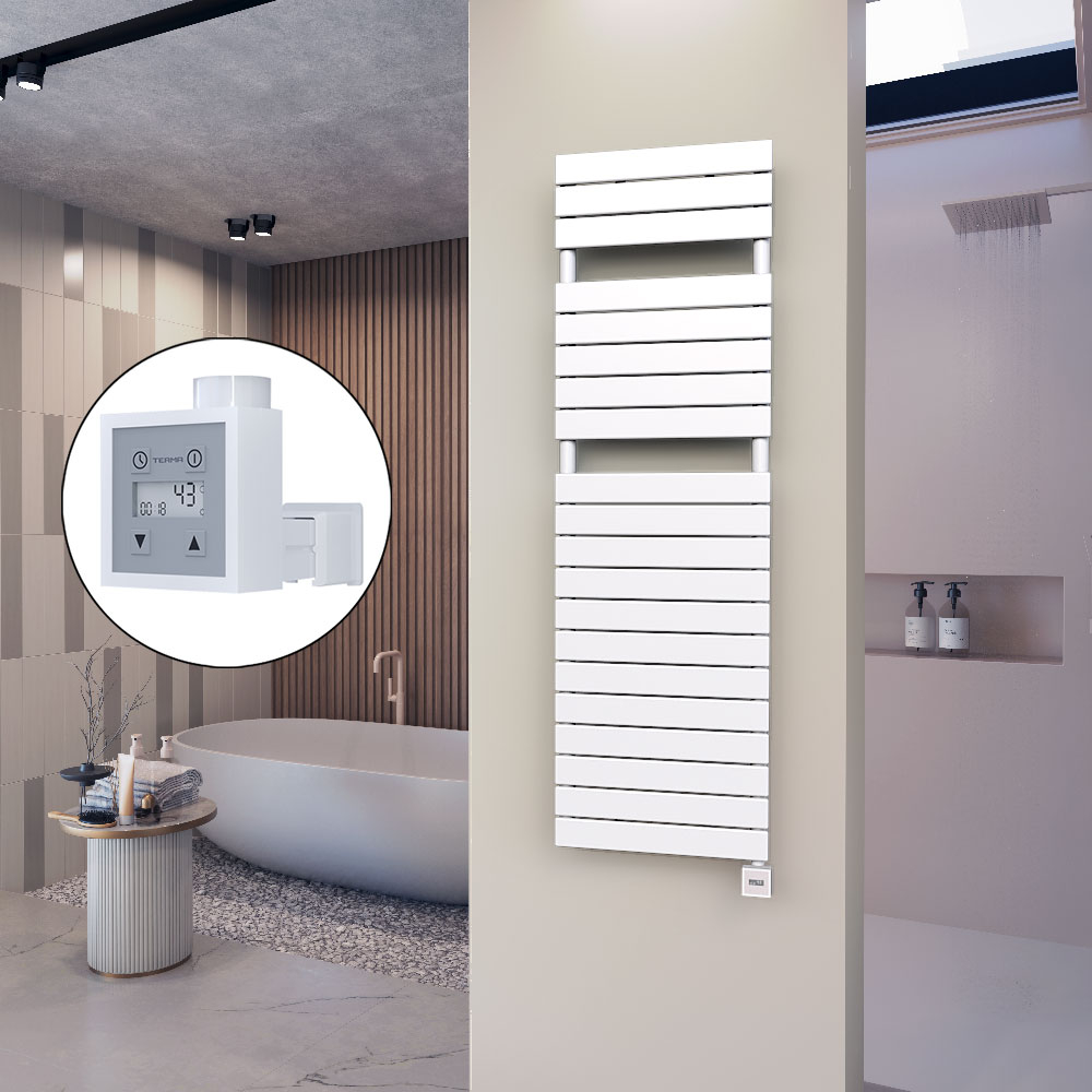 Ibiza Sèche-serviettes en Inox 600x1165 Poli Miroir - 90