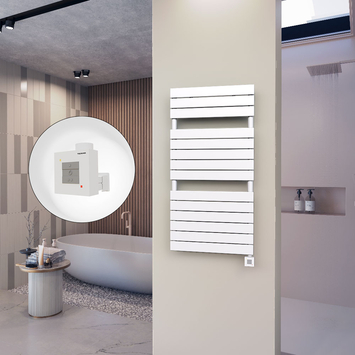 Ibiza Sèche-serviettes en Inox 600x1165 Poli Miroir - 128
