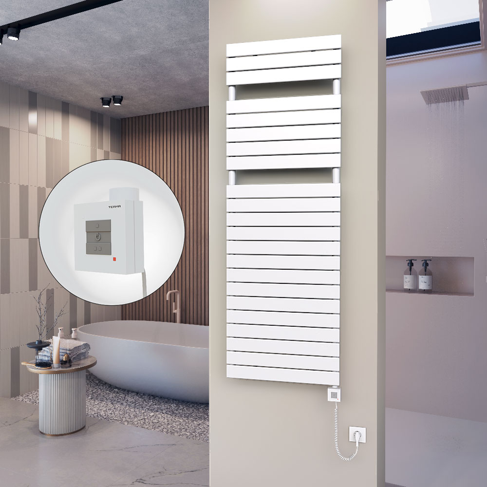 Ibiza Sèche-serviettes en Inox 600x1165 Poli Miroir - 156