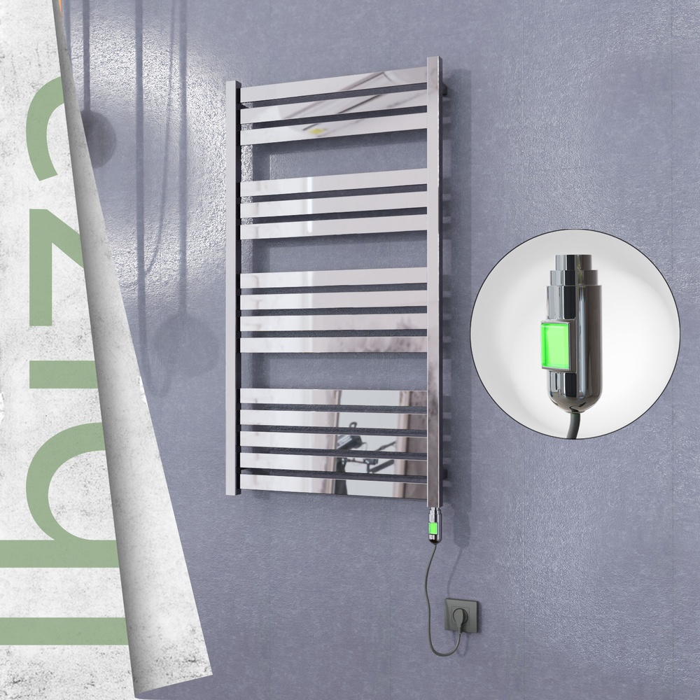 Ibiza Sèche Serviettes Electrique 600x1165 Finition de polissage (On/Off) 600 Watt - 2