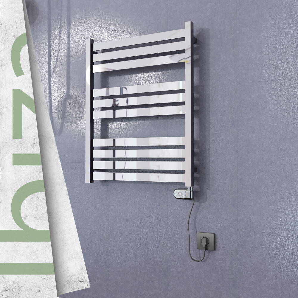 Ibiza Sèche Serviettes Electrique 600x780 Finition de polissage (Thermostat Thesis) 300 Watt - 2