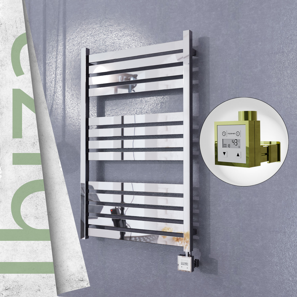 Ibiza Electric Towel Warmer 600x960 Polished Finish Ktx3 300 W - 1