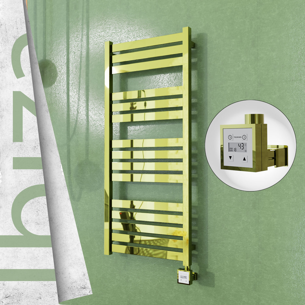 Ibiza Elektrikli Havlupan 500x1165 Altın (KTX3 Termostat) 300W - 1