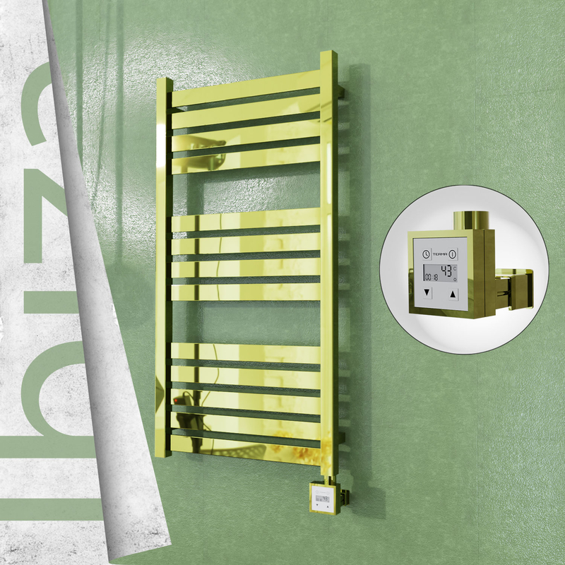 Ibiza Elektrikli Havlupan 500x960 Altın (KTX3 Termostat) 300W 