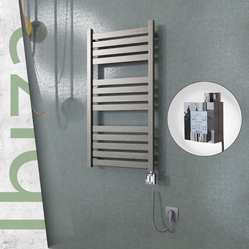 Ibiza Elektrikli Havlupan 500x960 Satine Polisaj (KTX4 Termostat) 300W Spiral Kablolu