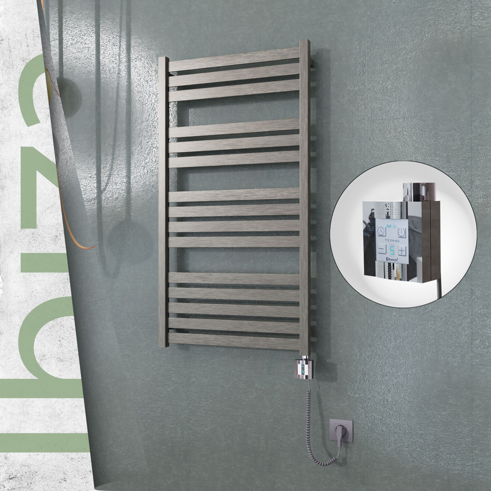 Ibiza Elektrikli Havlupan 600x1165 Satine Polisaj (KTX4 Termostat) 600W Spiral Kablolu - 1