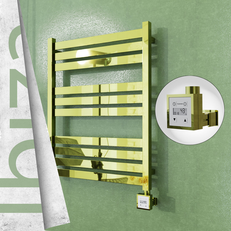 Ibiza Elektrikli Havlupan 600x780 Altın (KTX3 Termostat) 300W 