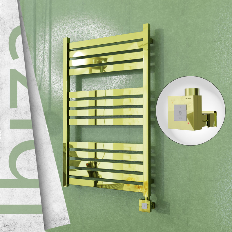 Ibiza Elektrikli Havlupan 600x960 Altın (KTX1 Termostat) 300W