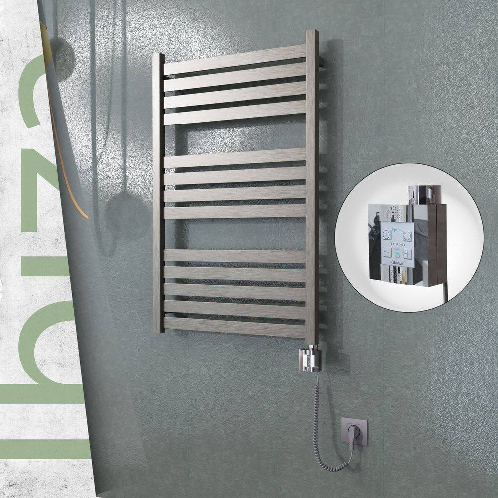 Ibiza Elektrikli Havlupan 600x960 Satine Polisaj (KTX4 Termostat) 300W Spiral Kablolu - 1