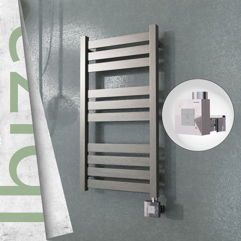 Ibiza Elektrikli Paslanmaz Çelik Havlupan 400x780 Satin Polisaj (KTX1 Termostat) 200W