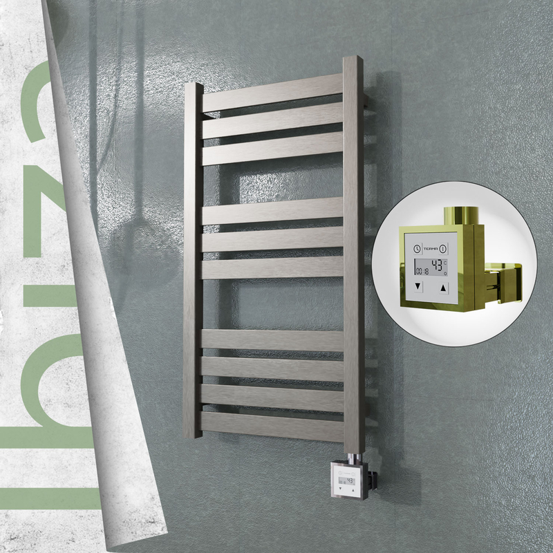 Ibiza Elektrikli Paslanmaz Çelik Havlupan 400x780 Satin Polisaj (KTX3 Termostat) 200W
