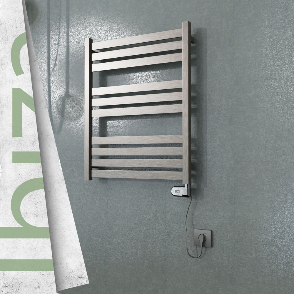 Ibiza Elektrikli Paslanmaz Çelik Havlupan 600x780 Satine Altın (Thesis Termostat) 300W - 1