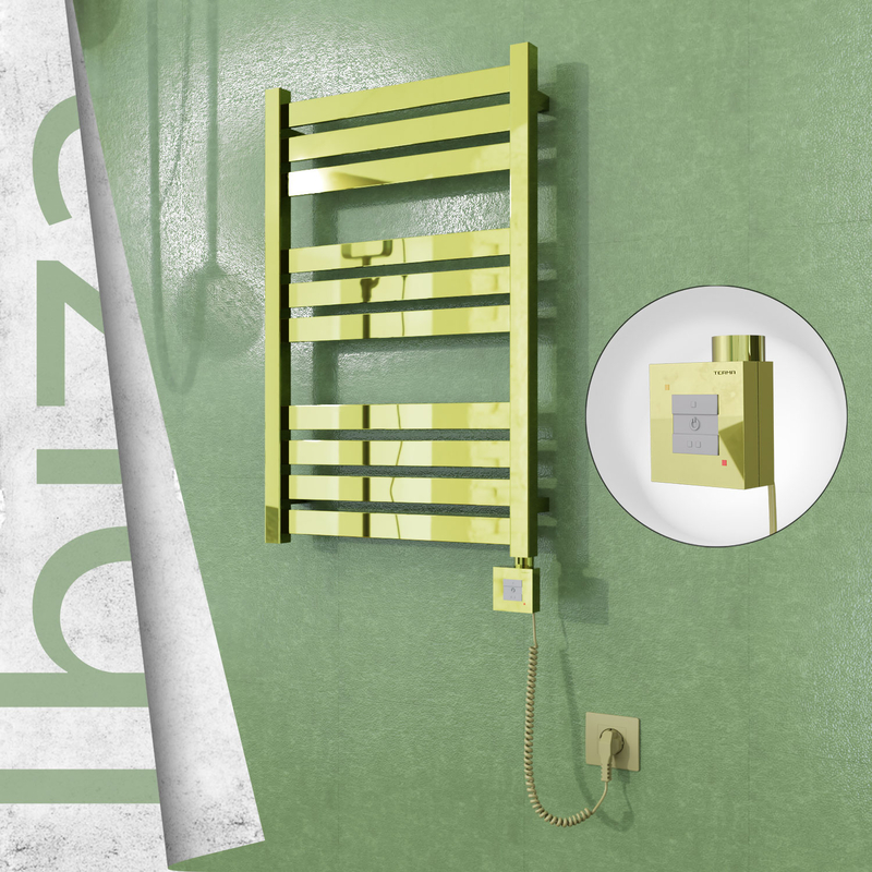 Ibiza Paslanmaz Çelik Havlupan 500x780 Altın (KTX1 Termostat) 300W Spiral Kablolu