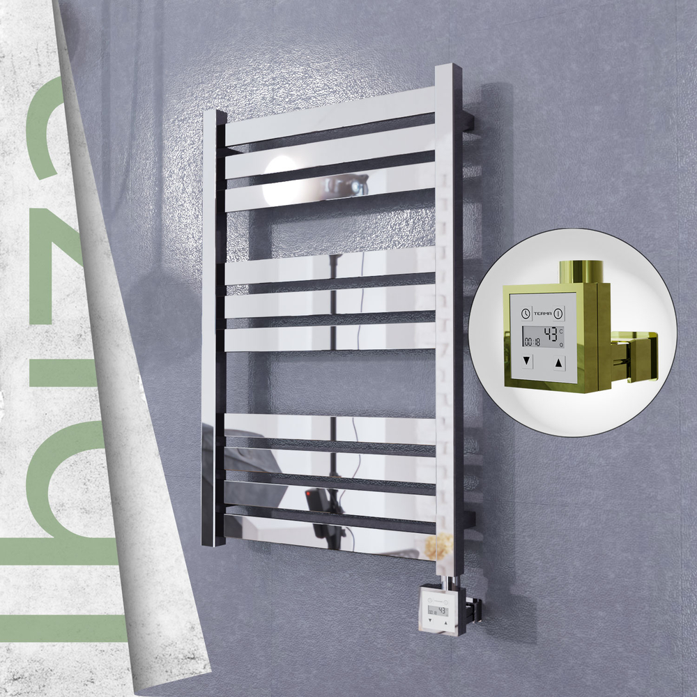 Ibiza Paslanmaz Çelik Havlupan 500x780 Ayna Polisaj (KTX3 Termostat) 300W - 1