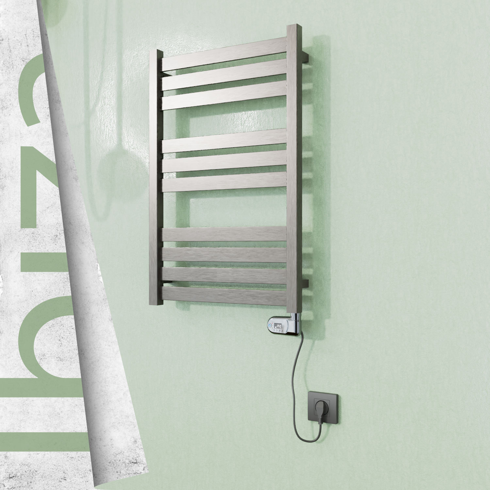 Ibiza Paslanmaz Çelik Havlupan 500x780 Satin Polisaj (Thesis Termostat) 300W - 1