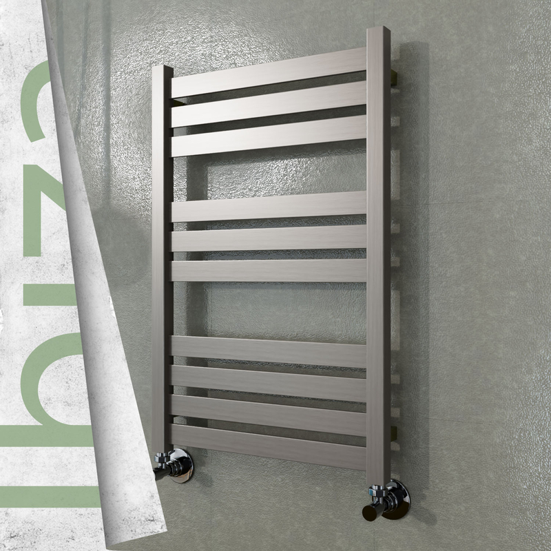 Ibiza Decorative Towel Warmer 500x780 (Stainless Steel) Satine Finish 