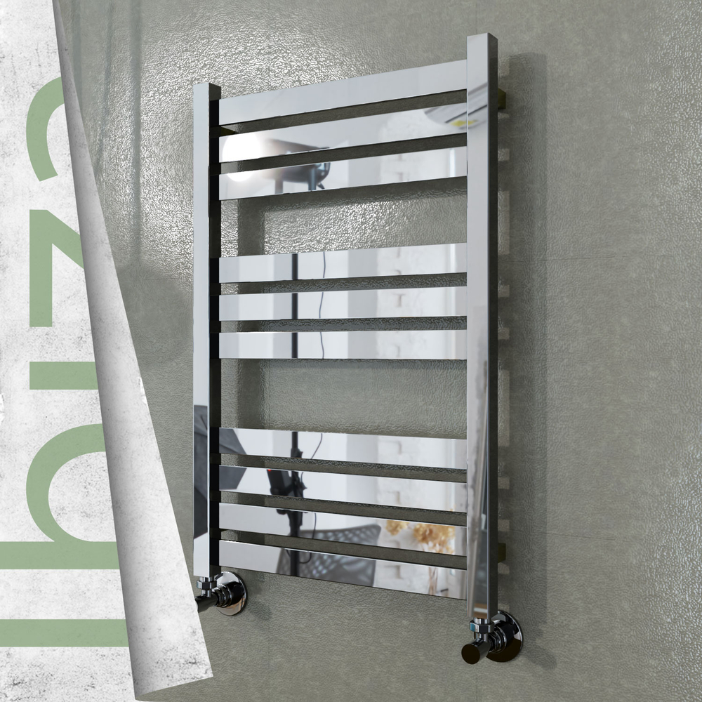Ibiza Sèche-serviettes en Inox 500x780 Poli Miroir - 1