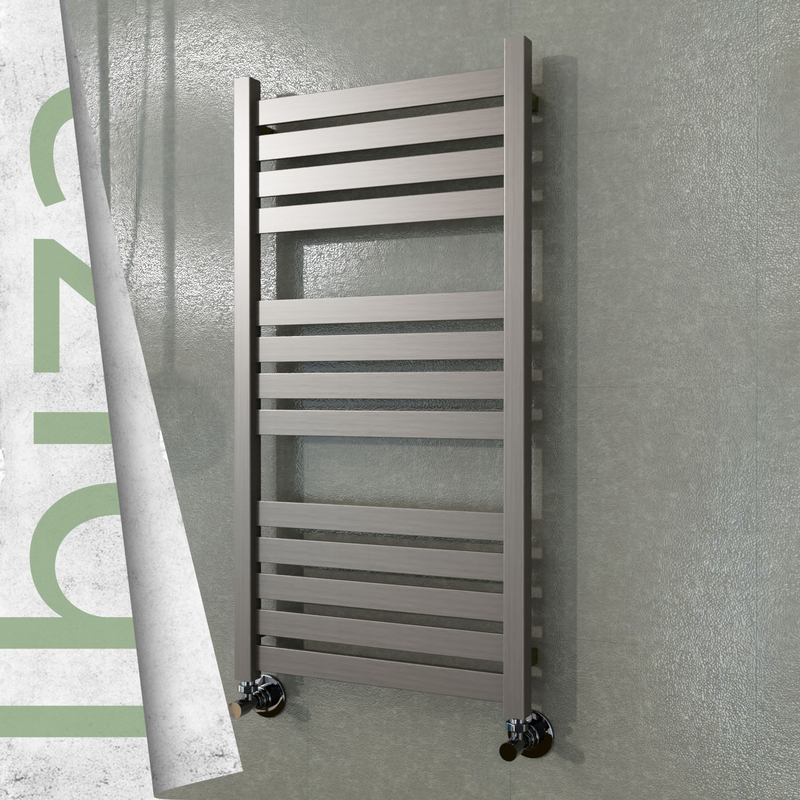 Ibiza Sèche-serviettes en Inox 500x960 Poli Satiné
