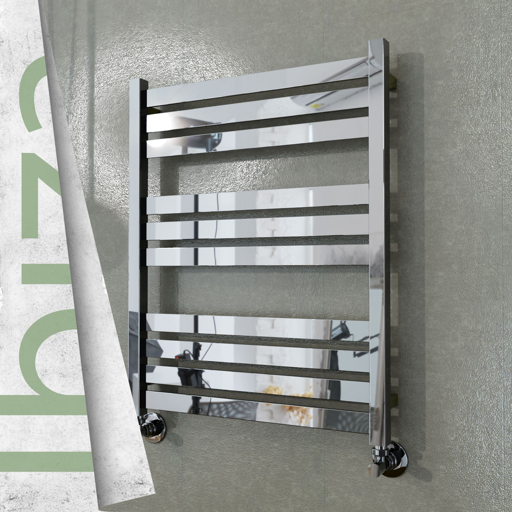 Ibiza Sèche-serviettes en Inox 600x780 Poli Miroir - 1