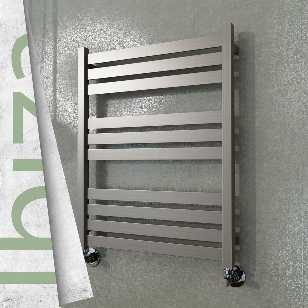 Ibiza Sèche-serviettes en Inox 600x780 Poli Satiné - 1