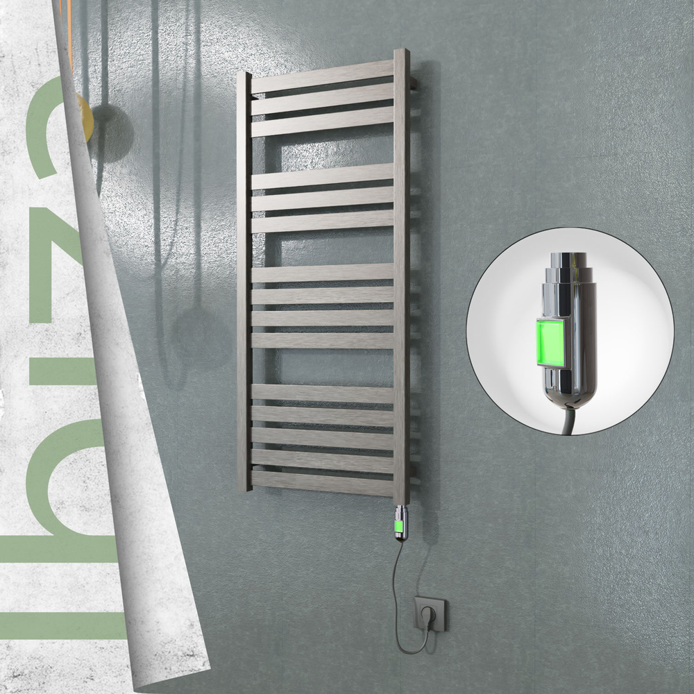 Ibiza Sèche Serviettes Electrique 500x1165 Finition peinture satiné (On/Off) 300 W - 1