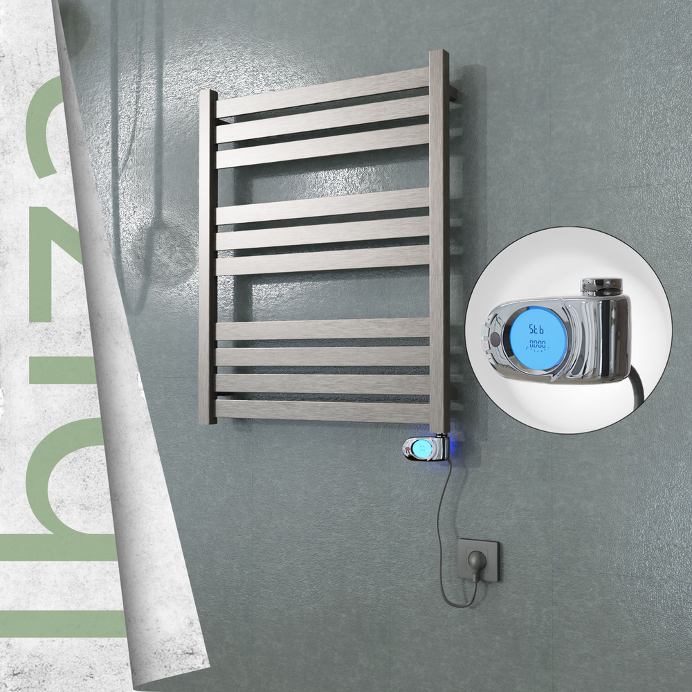 Ibiza Sèche Serviettes Electrique 600x780 Finition peinture satiné (Thermostat Musa) 300 Watt - 1