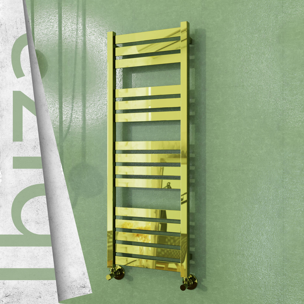 Ibiza Sèche-serviettes en Inox 400x1165 Doré - 1