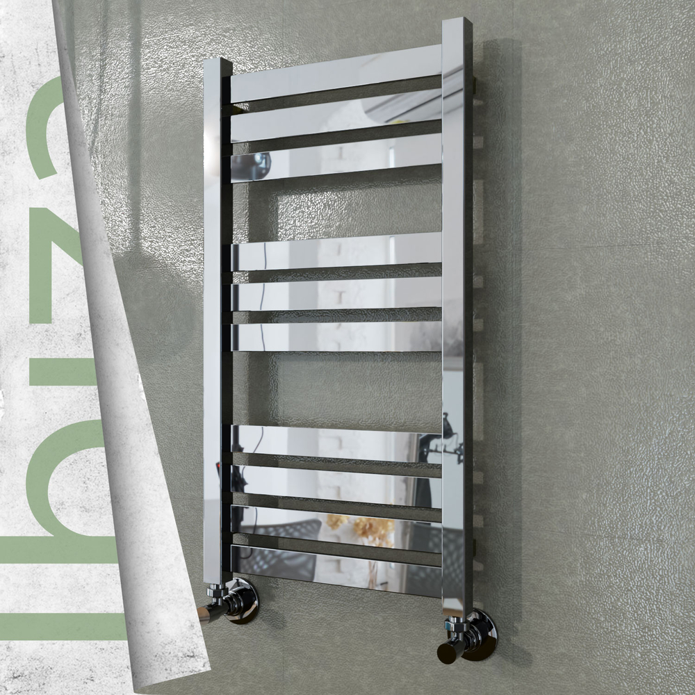 Ibiza Sèche-serviettes en Inox 400x780 Poli Miroir - 1