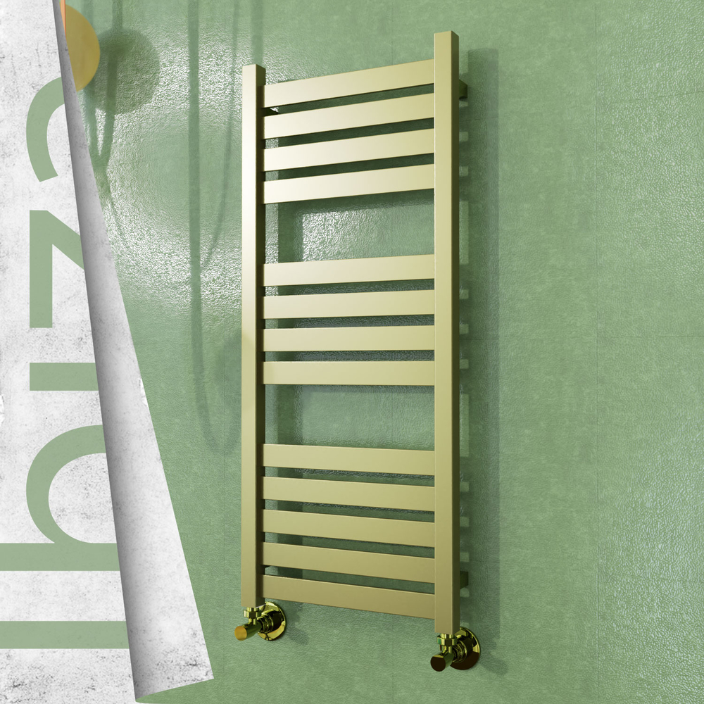 Ibiza Sèche-serviettes en Inox 400x960 Doré Satiné - 1