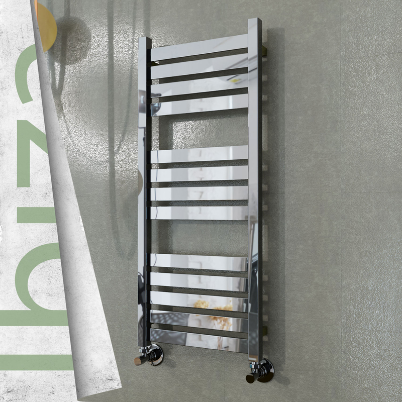 Ibiza Sèche-serviettes en Inox 400x960 Poli Miroir