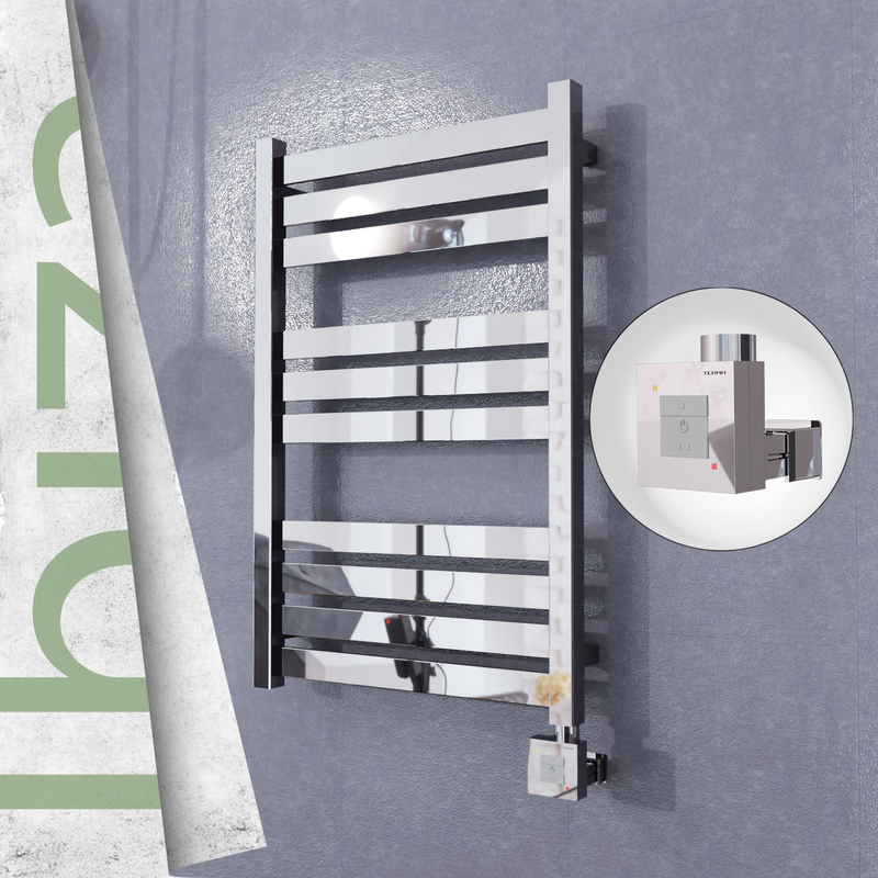 Ibiza Stainless Steel Towel Rail 500x780 Mirror Polished (KTX1 Thermostat) 300W