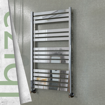 Ibiza Stainless Steel Towel Rail 600x1165 Mirror Polished - 1