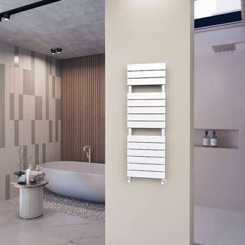 Ibiza Stainless Steel Towel Rail 600x1165 Mirror Polished - 23