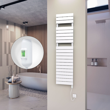 Ibiza Stainless Steel Towel Rail 600x1165 Mirror Polished - 33
