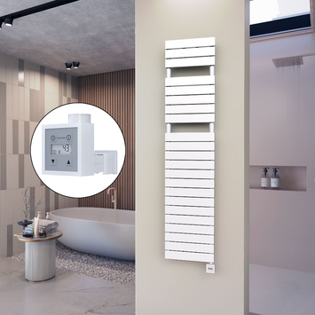 Ibiza Stainless Steel Towel Rail 600x1165 Mirror Polished - 45