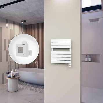 Ibiza Stainless Steel Towel Rail 600x1165 Mirror Polished - 56