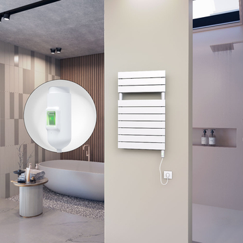 Ibiza Stainless Steel Towel Rail 600x1165 Mirror Polished - 60