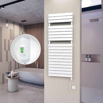 Ibiza Stainless Steel Towel Rail 600x1165 Mirror Polished - 132