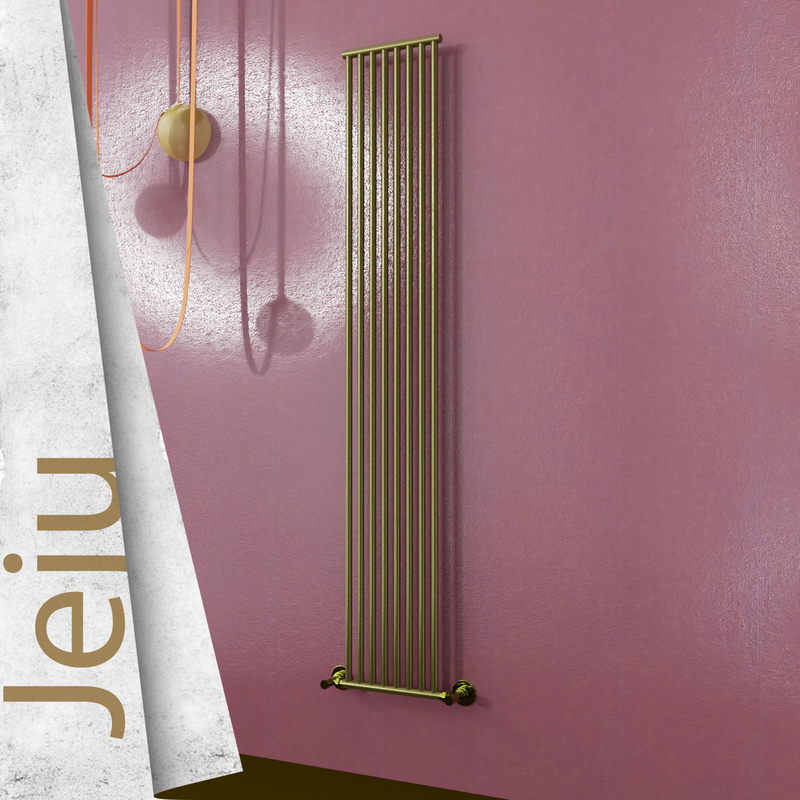 Jeju Stainless Steel Towel Rail 300x1800 Satin Gold 
