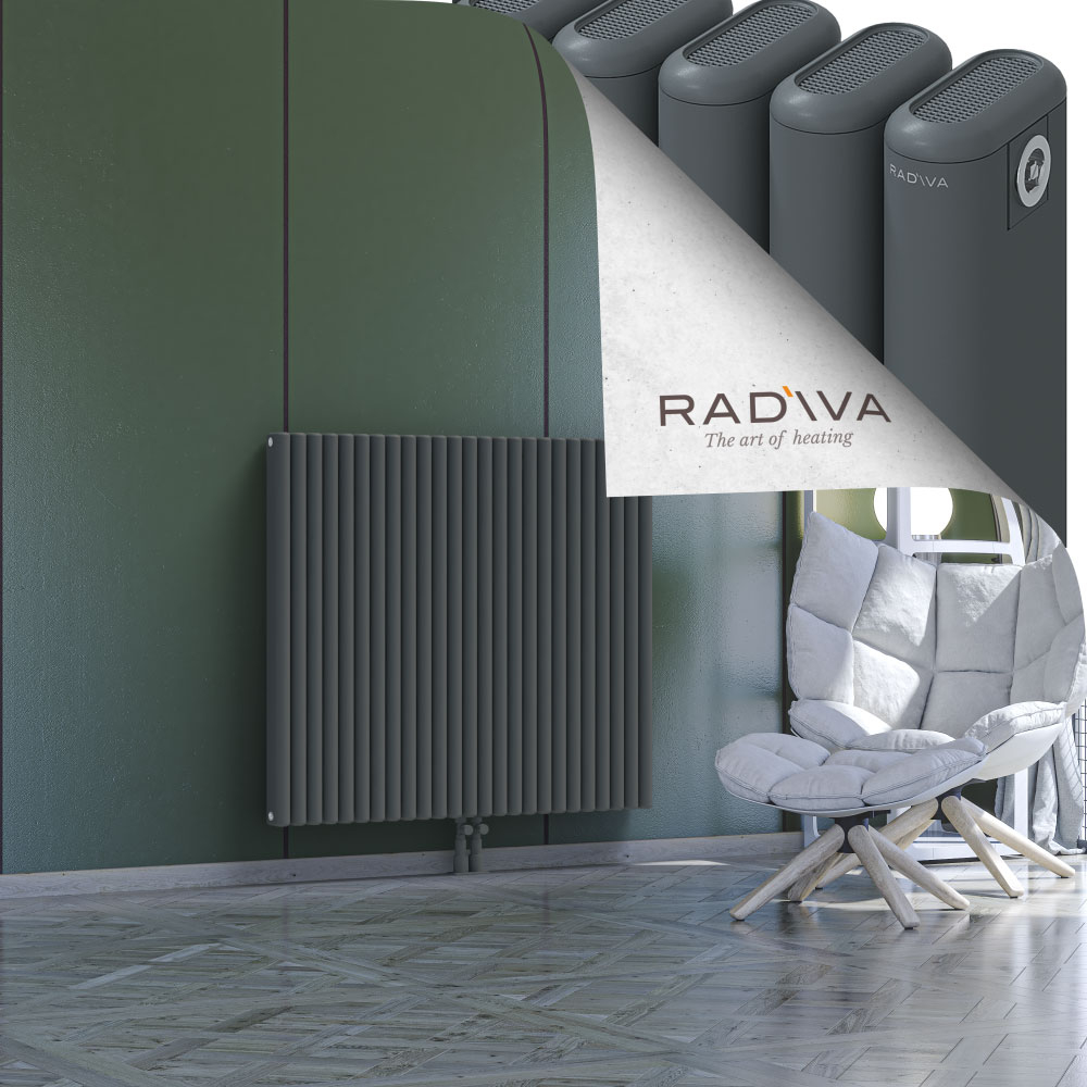 Kotto Aluminium Radiator 1000x1121 Anthracite - 2