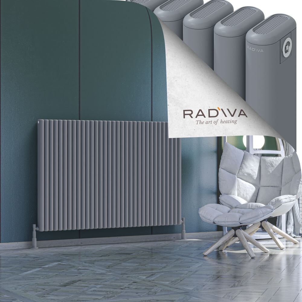 Kotto Aluminium Radiator 1000x1481 Grey - 1