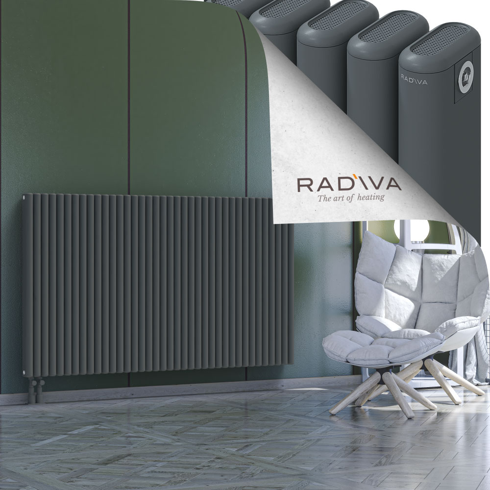 Kotto Aluminium Radiator 1000x1706 Anthracite - 3