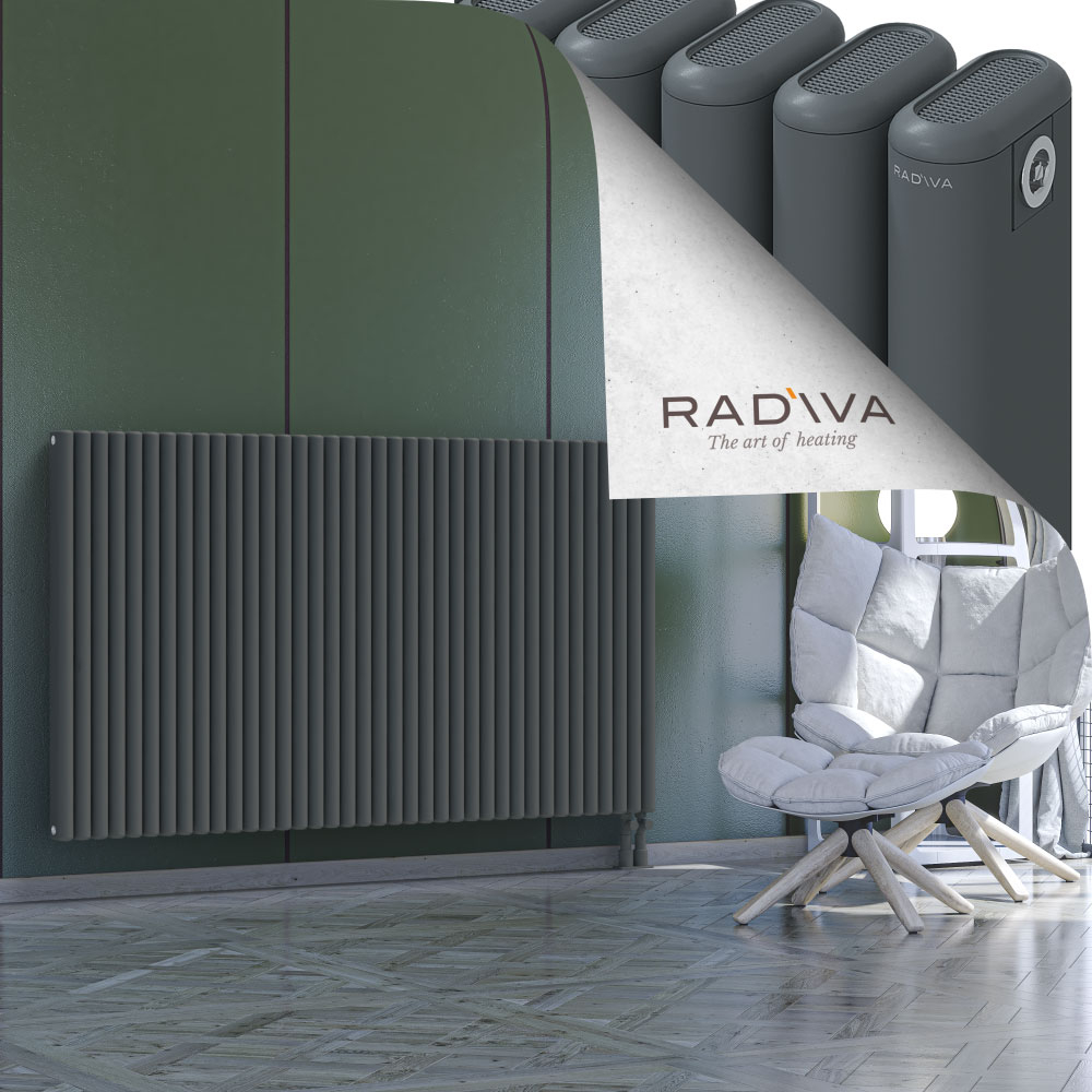 Kotto Aluminium Radiator 1000x1706 Anthracite - 4