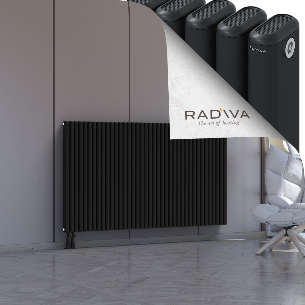 Kotto Aluminium Radiator 1000x1751 Black - 3