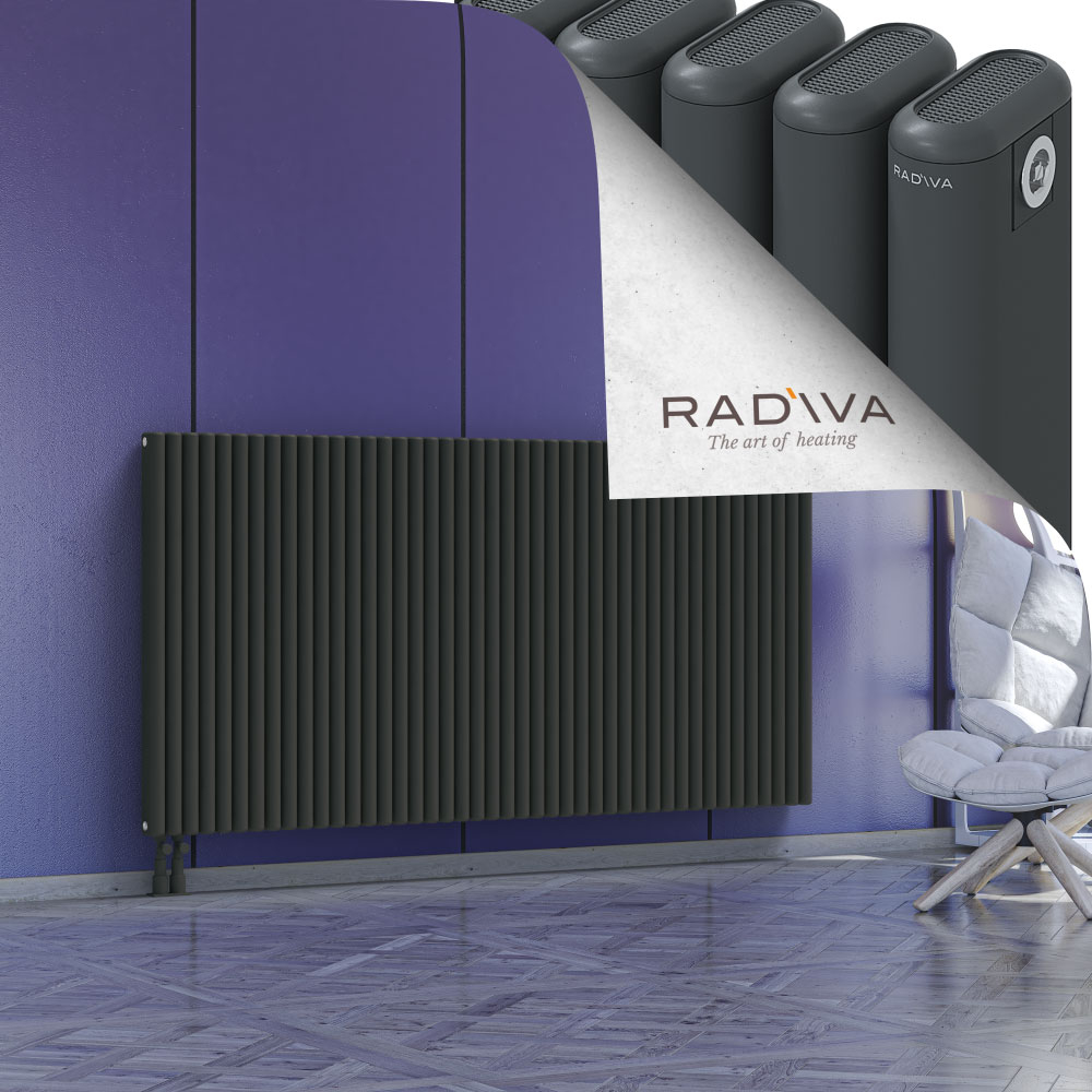 Kotto Aluminium Radiator 1000x1976 Dark Anthracite - 3